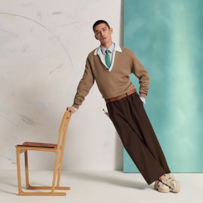 シルクツイルタイ - グリーン - メンズ, ネクタイ・スカーフ・マフラー